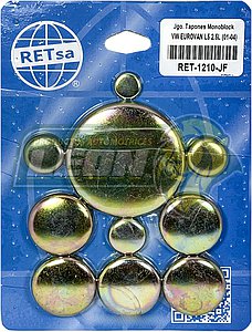 JUEGO SELLO MONOBLOCK VW EUROVAN L5 2.5L 01-04 FIERRO
