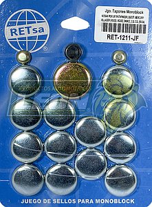 JUEGO SELLO MONOBLOCK NISSAN PICK-UP, PATHFINDER, QUEST, MERCURY VILLAGER VG30E, VG33E 2960CC, 3.0, 3.3L 85-04 FIERRO