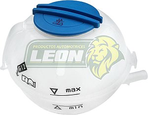 DEPOSITO ANTICONGELANTE VW GOL 1.6L 09-20, SAVEIRO 1.6L 09-20, CROSSFOX 1.6L 06-17, POINTER 1.8L 06-10, SPORTVAN 1.6L 06-10 (CON TAPON) “ESFERA” QUEZADA