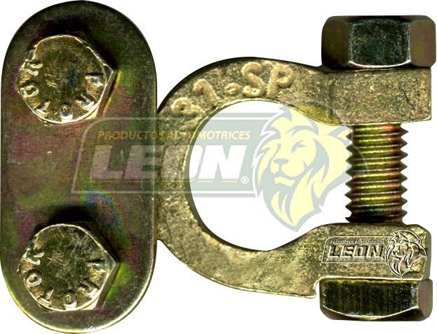 TERMINAL BATERIA PLACA GRANDE SERVICIO PESADO DE LAMINA