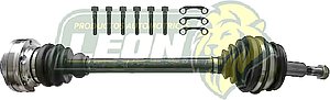 FLECHA HOMOCINETICA VW EUROVAN T4 01-04 1.9TDI, T5 05-21 1.9TDI, 2.0TDI TRANSMISION ESTANDAR DELANTERA IZQUIERDA (COMPLETA CORTA 656 mm)