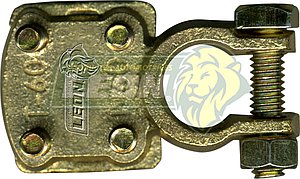 TERMINAL BATERIA PLACA UNIVERSAL DE CUATRO TORNILLOS (T-60)
