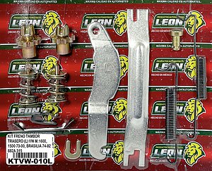 KIT FRENO TAMBOR TRASERO (L) VW M.1600, 1500 73-00, BRASILIA 74-82 882A 315