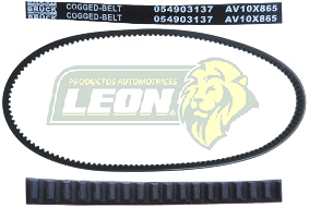 BANDA DENTADA ALTERNADOR VW JETTA A2 88-92 1.8L, GOLF A2 88-92 1.8L S-A/A 10x865  C-D/H BRUCK