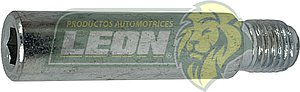 TORNILLO CALIPER VW GOLF Y JETTA MODERNOS VARIOS MODELOS R.D. R: 10x1.25 mm L: 54 mm, LL. ALLEN: 6 mm (NO USA SEGUROS)