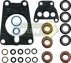 JUNTA CUERPO DE ACELERACION NISSAN 1.6L 16V. TSURU III 94-16, 1.6, 1.8, 2.0L 16V. SENTRA, TSUBAME 93-02 (KMPFI-709-C) (JGO. c/26 pzas.)