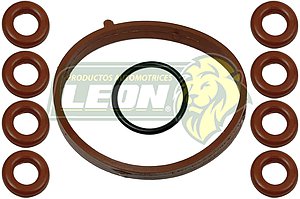 JUNTA ó O-RING ó LIGA CUERPO DE ACELERACION NISSAN MARCH, VERSA, MICRA 4,. 1.6L 11-07 (KMPFI-725, V-774) (JGO. c/10 pzas.)