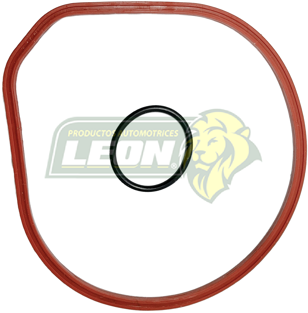 O-RING ó LIGA BOMBA DE VACIO FRENOS VW BORA 5C. 2.5L, BEETLE, JETTA A6 2.5L, PASSAT 05-14 “PERA” SILICON (KMPFI-028-L, ST-965) (JGO. c/2 pzas.)