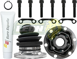 JUNTA HOMOCINETICA VW EUROVAN T5 05-20 2.0TDI ØI:28 mm “KIT MACHETA ABRAZADERA GRASA” INTERIOR DERECHA IZQUIERDA