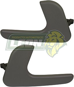 MANIJA ABRIR INT. VW POINTER 1.8L 00-05 (JGO. L Y R) GRIS OSCURA
