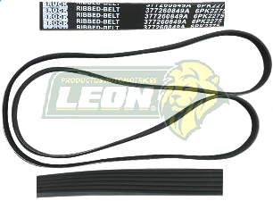 BANDA POLY-V ALT. VW POINTER 1.8L C-A/A (6PK2275, K060895) MOTOR AE BRUCK