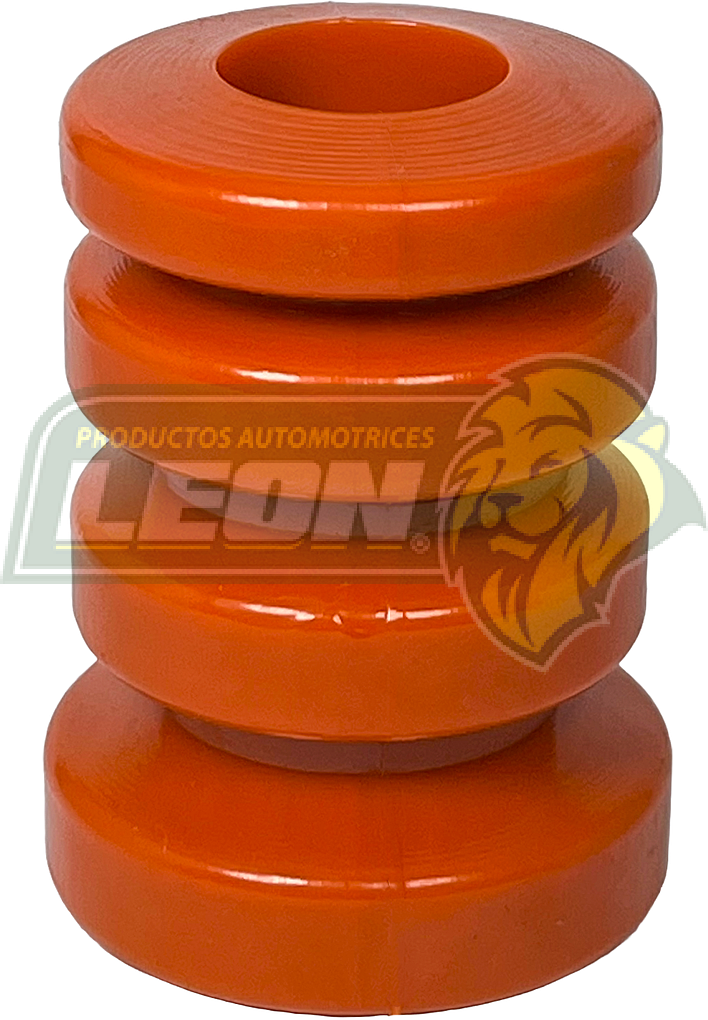 GOMA REBOTE AMORTIGUADOR FORD COURIER 00-12 DELANTERO ØI SUP: 22.42 mm, ØI INF: 20.75 mm, ØE: 50.87 mm, H: 70.45 mm NARANJA