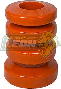 GOMA REBOTE AMORTIGUADOR FORD COURIER 00-12 DELANTERO ØI SUP: 22.42 mm, ØI INF: 20.75 mm, ØE: 50.87 mm, H: 70.45 mm NARANJA