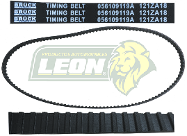 BANDA DISTRIBUCION VW ATLANTIC 81-87 1.7, 1.8L, CARIBE 77-87 1.6, 1.8L, JETTA A2 88-92 1.8L, GOLF A2 88-92 1.8l, JETTA A3 93-99 1.8L, GOLF A3 93-99 1.8L, POINTER 98-10 1.8L (121x180-T260)