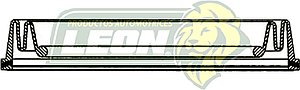 CUBREPOLVO P/PISTON FORD ESCAPE 05-12, ACURA ILX 13-14, MAZDA TRIBUTE 05-11, MERCURY MARINER 05-11, JAGUAR E-PACE 18-19, LAND ROVER DISCOVERY 15-19, RANGE ROVER 16-19 R.D. ØE: 3.220”, ØI: 2.220”R.D.