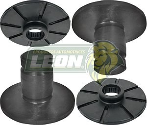 GOMA REBOTE AMORTIGUADOR G.M. ASTRA, TORNADO, MERIVA, ZAFIRA 04-12 TRASERO (STAR 0491) (JGO. c/4 pzas)