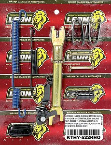 KIT FRENO TAMBOR (R) DODGE ATTITUDE 08-11 Y 14-15, KIA SPECTRA 07-09, SOUL 2010, RIO 18-21, RIO5 06-11, HYUNDAI ACCENT 08-11, GRAND i10 15-21, ELANTRA 17-20, ACCENT 19-21 1616 S910, OW1616 S1021