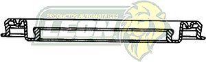 CUBREPOLVO P/PISTON TOYOTA TUNDRA 07-21, LAND CRUISER 08-21, LEXUS LX 570 08-21 ØE: 2.380”, ØI: 1.550”, TIPO: