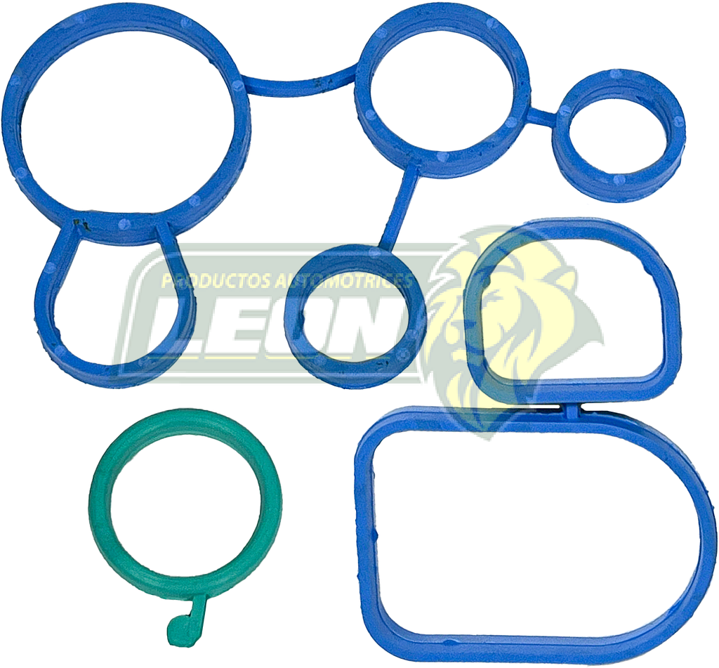 LIGAS ó EMPAQUES ENFRIADOR ACEITE VW BORA, JETTA, PASSAT, BEETLE MOTOR 2.5L 5C. 06-12 (JGO. c/3 LIGAS)