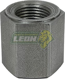 TUERCA PARA ABRAZADERA DE MUELLE 3/4-16H FINA LL. 1” 1/8, ALTURA 1.225”