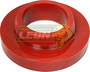AUMENTO DE RESORTE P/AMORTIGUADOR UNIVERSAL, CHRYSLER, POINTER, CHEVY ELASTOMERO ROJO ØI: 43 mm “BAJO”