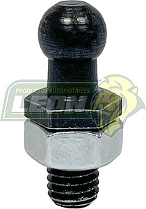 TORNILO “BOLA” AMORTIGUADOR 5a. PUERTA UNIVERSAL 8x1.25 mm (LARGO DE ROSCA 13 mm, LARGO TOTAL 30 mm) (KIT TORNILLO CON TUERCA)