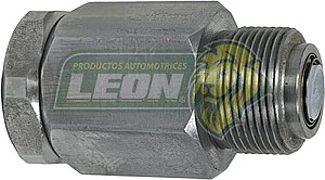 VALVULA REPARTIDORA DE PRESION LIQUIDO DE FRENOS RESIDUAL NISSAN TSURU III 92-11 ORIGINAL JAPONESA Y NACIONAL CUERDA FINA EXT. 18x1.50 mm, INT 10x1.0 mm. “LADO BOMBA”
