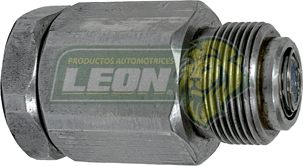 VALVULA REPARTIDORA DE PRESION LIQUIDO DE FRENOS RESIDUAL DODGE NEON  94-05 EXT 18x1.0 mm, INT 11x1.0 mm. “SECUNDARIA”