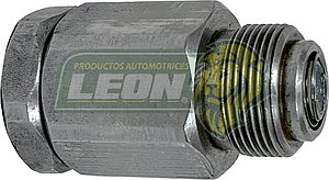 VALVULA REPARTIDORA DE PRESION LIQUIDO DE FRENOS RESIDUAL DODGE NEON  94-05 EXT 18x1.0 mm, INT 11x1.0 mm. “SECUNDARIA”