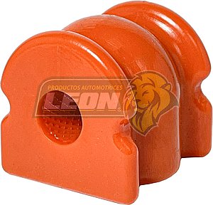 GOMA BARRA ESTABILIZADORA HONDA CIVIC 2002 (6912, 140932, 5039011, 60-309, BACIVTR13MM) ØI: 12.16 mm, H: 31.88 mm, L: 28.75 mm, AN: 38.8 mm TRASERA NARANJA