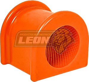 GOMA BARRA ESTABILIZADORA TOYOTA 4RUNNER 93-95 (61-125, 48815-60070, BA4RUNNER) ØI: 29.40 mm, 39.50 mm, L: 41.60 mm, AN: 39.40 mm DELANTERA NARANJA