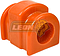 GOMA BARRA ESTABILIZADORA FORD ECOSPORT 13-17 (4039101, 10-902, BAECOSPD17) ØI: 21.29 mm, H: 33.67 mm, L: 32.09 mm, AN: 49.54 mm DELANTERA NARANJA