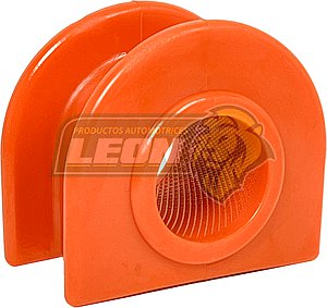GOMA BARRA ESTABILIZADORA G.M. SUBURBAN 01-10, CADILLAC ESCALADE 00-06, ESCALADE ESV 03-06, G.M. ASTRO 90-05, AVALANCHE 1500 02-06, AVANLANCHE 2500 02-06, C10 60-91, 1500 BLAZER 67-91 (20-135, BASUBURDEL10) ØI: 30.54 mm, H: 48.39 mm, L: 69.48 mm, AN: 40.96 mm DELANTERA NARANJA