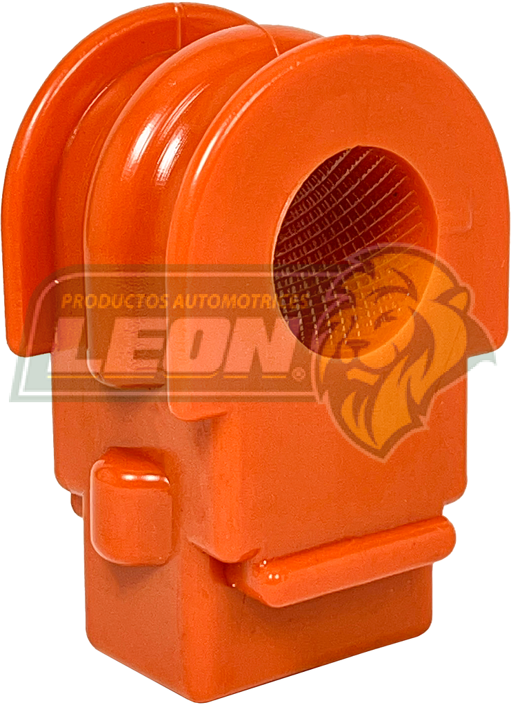 GOMA BARRA ESTABILIZADORA NISSAN JUKE 12-19 (6739043, BAJUKED19) ØI: 22.98 mm, H: 75.53, L: 45.86 mm, AN: 35.12mm DELANTERA NARANJA
