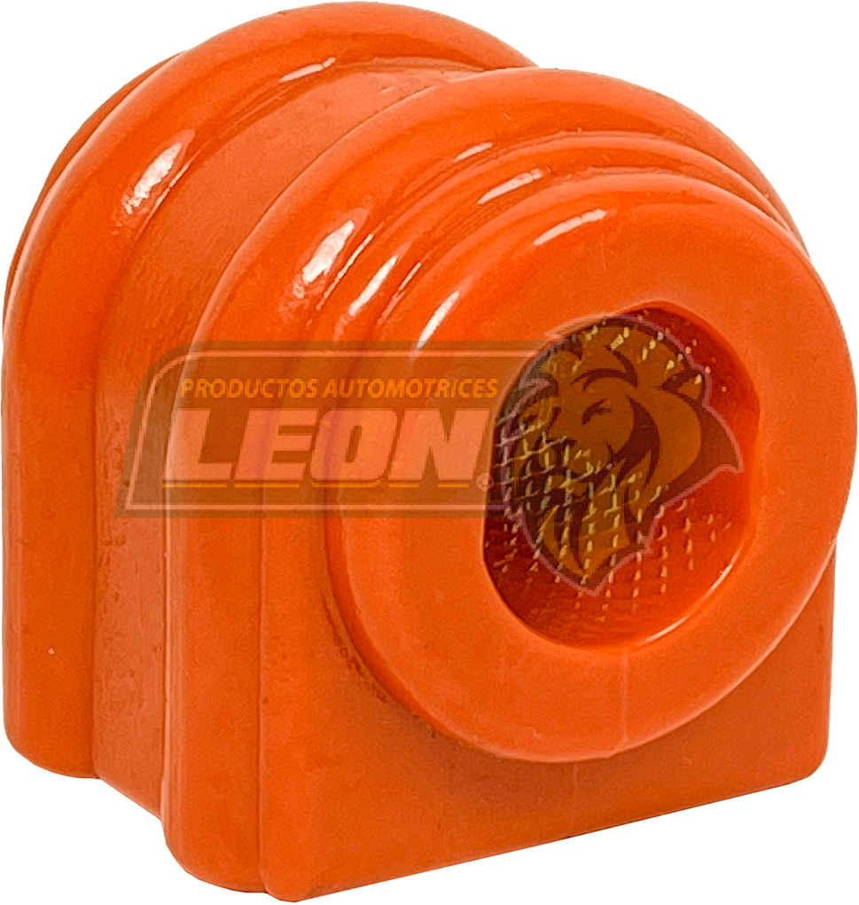 GOMA BARRA ESTABILIZADORA KIA FORTE 14-21, FORTE 5 14-18, RIO 12-21, HYUNDAI ACCENT 18-22, ELANTRA 17-20, GRAND I10 15-23, IONQ 17-22, VELOSTER 19-22, (61-968, BAFORD21) ØI: 18.69 mm, H: 43.25 mm, L: 39.85 mm, AN: 44.74 mm DELANTERA NARANJA