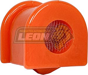 GOMA BARRA ESTABILIZADORA SUZUKI IGNIS 21-23 (8439004, BASUZIGND23) ØI: 17.23 mm, H: 29.45 mm, L: 32.20 mm, AN: 28.80 mm DELANTERA NARANJA