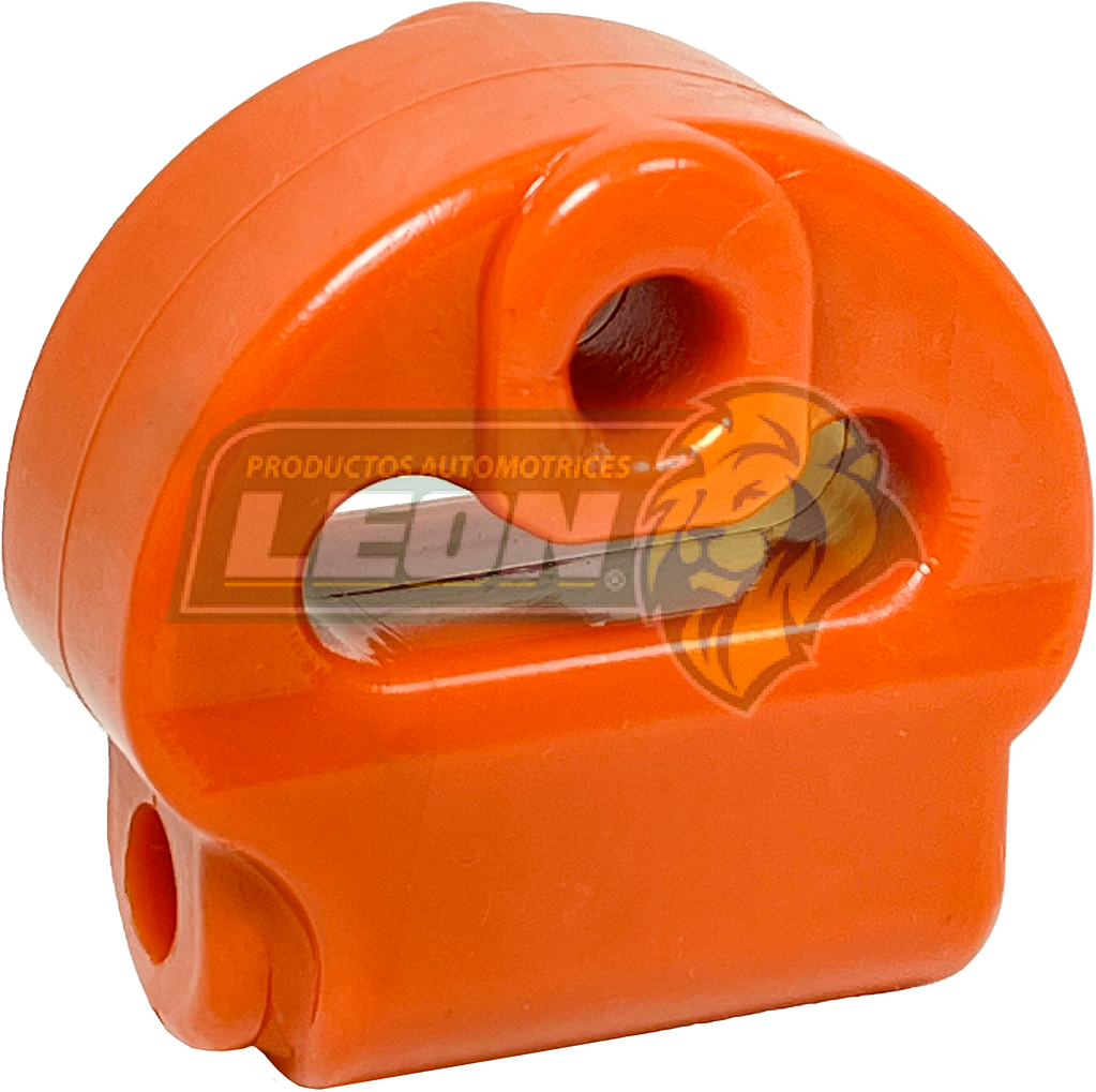 SOPORTE ESCAPE HONDA FIT (MOFHON) NARANJA