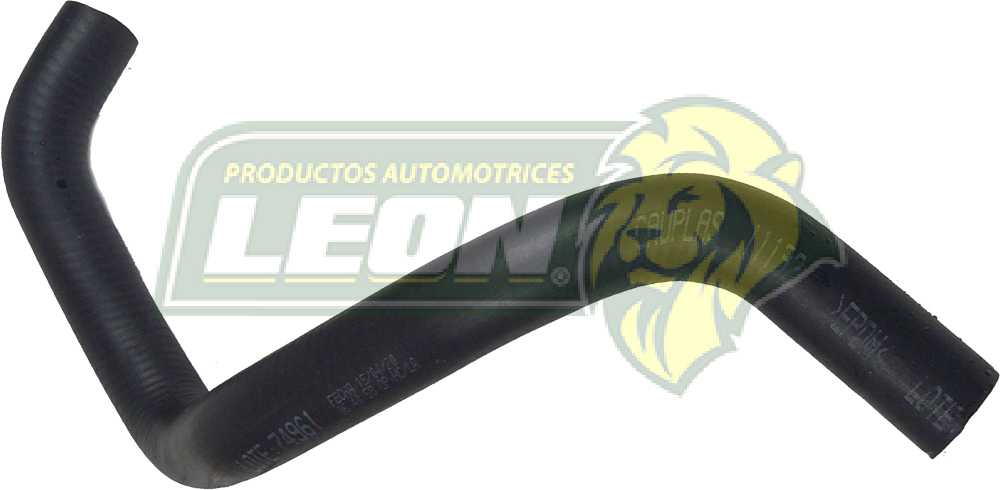 MANGUERA REFRIGERACION CONECTOR A TERMOSTATO MOTOR PR-9AA VOLKSWAGEN UP! 1.0L 16-18 (1S0122157D) ALTO: 13 cm, LARGO: 30 cm, ØI: 19 mm, ØE: 19 mm