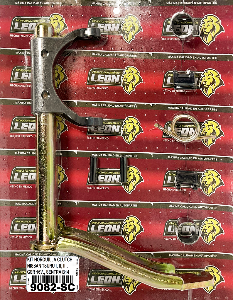 KIT HORQUILLA CLUTCH NISSAN TSURU I, II, III, GSR 16V., SENTRA B14