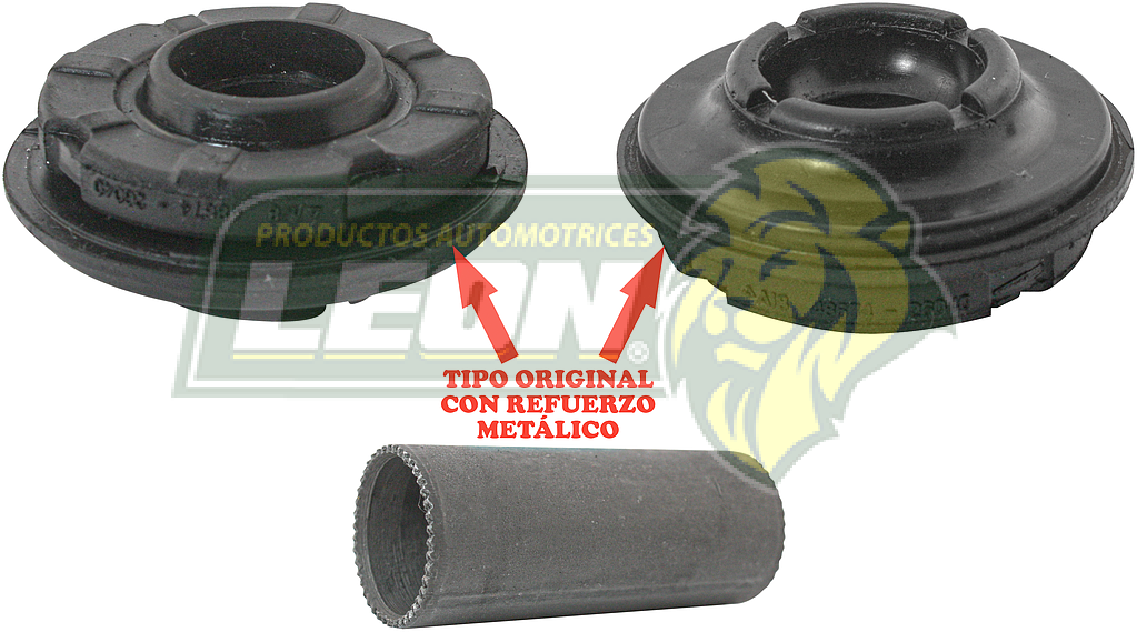 GOMA TIRANTE SUSPENSION TOYOTA HIACE 2005Æ (3 pzas.) GERMANY