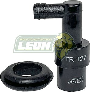 VALVULA PCV TR FORD TOPAZ 8V 2.3, 3.0 4C 85-89, RANGER 8V 2.2, 2.3, 3.0L 4C 85-88, TAURUS 8V 2.5L 86-91, 12V 3.0L 86-95, 24V 3.0L 6C 89-95, MUSTANG 8V 2.3L 4C 87-89, AEROSTAR 8V 2.3L 4C 86-87, TEMPO 8C 2.3L 84-86 4C, COUGAR 8V 2.3L 4C 1984 (CARBURADOR) (INCLUYE EMPAQUE)