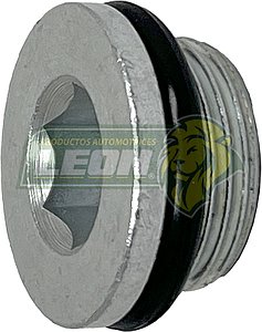 TAPON CARTER PEUGEOT MANAGER VAN, WAGON 07-11, 22x1.50 mm, LARGO TOTAL 0.765” (INCLUYE O-RING) T/ORIGINAL (MYR-705)
