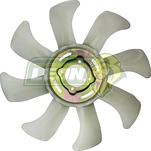 VENTILADOR NAILON FORD PK-UP, RANGER 2.9L. 6 Cil. 86-02 8 ASPAS ROTACION DERECHA HO774A CENTRO DE METAL ESPECIAL YA NO REQUIERE ADAPTADOR ØI: 6.6 cm, ØE: 42 cm TIPO ORIGINAL