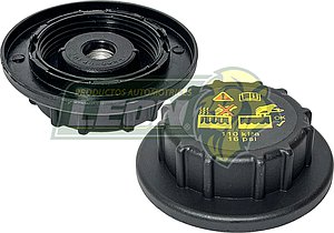 TAPON DEPOSITO ANTICONGELANTE 16 Psi. 110 Kpa. FORD F250, F350, F450, F550 6.0L 8C. 05-10, TRITON V10 99-08 (733638E), TAURUS, SATURN SC, SL 92-02, SW 1.9L 93-01(6103088), F250, F450, F550 6.2L V8 DIESEL 07-15, EDGE 2.0L DOHC 16V, EXPLORER 2.0L DOHC 16V, FUSION 2.5L 16V, MUSTANG 4.6L 12V, ECONOLINE 6.8L 16V, EXPEDITION 5.4L 16V, LOBO 5.0L V8, RANGER 2.3L 4C., MERCURY SABLE 3.0L 6C. 96-99 (768A080) ( 9C3Z-8101-B)