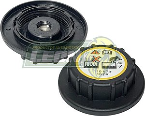 TAPON DEPOSITO ANTICONGELANTE 16 Psi. 110 Kpa. FORD FOCUS USA 2.0L SPI, 2.0L ZETEC 01-04 (7104120), TAURUS SABLE 6C. 3.0L 99-06 (711808A), TAURUS SABLE 24V 6C. 3.0L 96-03 (718080B), RANGER ARGENTINO 4C. 2.3L 02-07 (7258080A), WINDSTAR 3,8L 6C. 95-05 (728A080), FIESTA, FIRST, SEDAN (2 SALIDAS) 2003 (78K218B), EXCURSION F250, 350, 450, 550 SD 98-05 (ACORDEON) (7A080AA), E350, E450, SUPER DUTY, ECONOLINE DIESEL 8C. 5.0L 04-07 (7C428AA), RANGER DOBLE DEP 2.3, 2.4, 3.0L 4C. (7C617CA) Ka 1.6L (7K218AA) 04-12, COURIER 1.6L (7K218AG), FIESTA, ECOSPORT 04-10 (1 SALIDA) (7K218BA), FIESTA 1,3, 1,4L 4C. 98-01 (7K218BG), COURIER 1,6L 4C. S/A 02-08 (7K218CB), ECONOLINE E150, E250, E350 5.4L 8C. 04-07 (7428A80), LINCOLN LS, THUNDERBIRD 6C. 3.0L 00-06 (75408AA)
