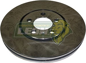 DISCO FRENO VW JETTA A3 2.8L 93-99, GOLF A3 2.8L 93-99, PASSAT B5 2.8L 98-04  288x28.3mm (5 BIRLOS) DELANTERO VENTILADO
