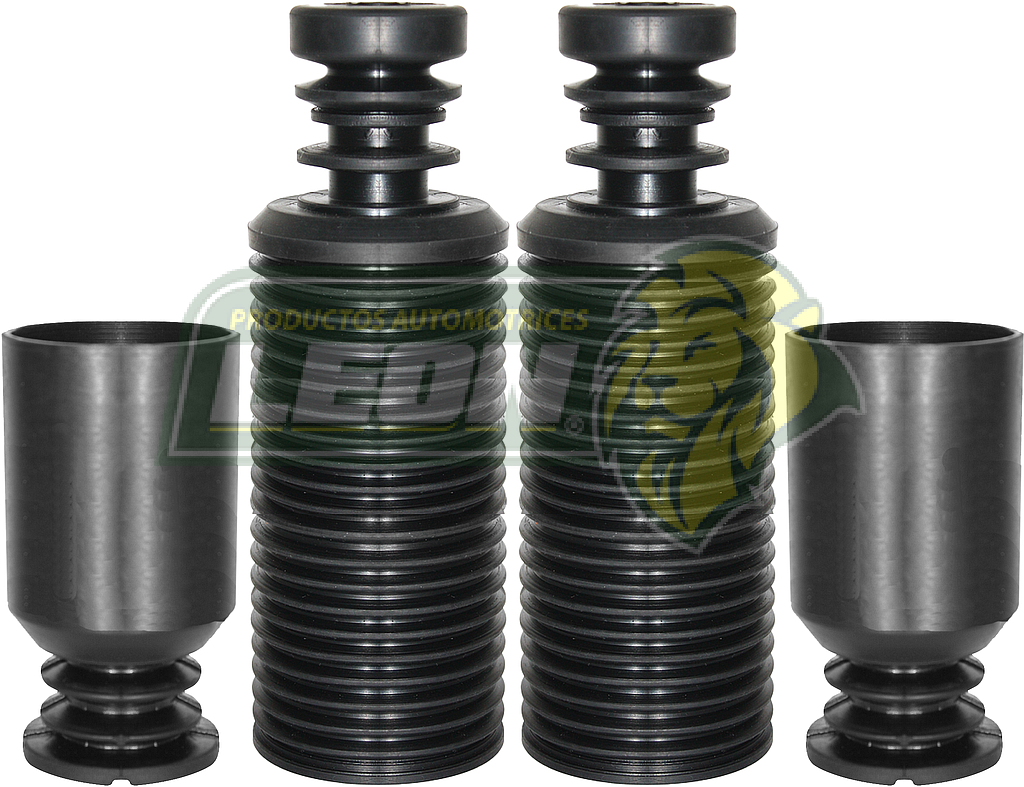 KIT REBOTES AMORTIGUADOR NISSAN TSURU I, II NAC.. DEL. Y TRAS. NAC.