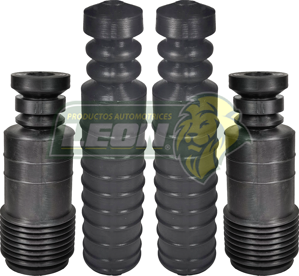 KIT REBOTES AMORTIGUADOR NISSAN VERSA 12-19, NOTE 12-19, MARCH 11-20 NAC.. DEL. Y TRAS. NAC.