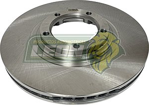 DISCO FRENO HYUNDAI H100 07-12 2.5L DIESEL (5 BIRLOS 274x26 mm DELANTERO) “VENTILADO”