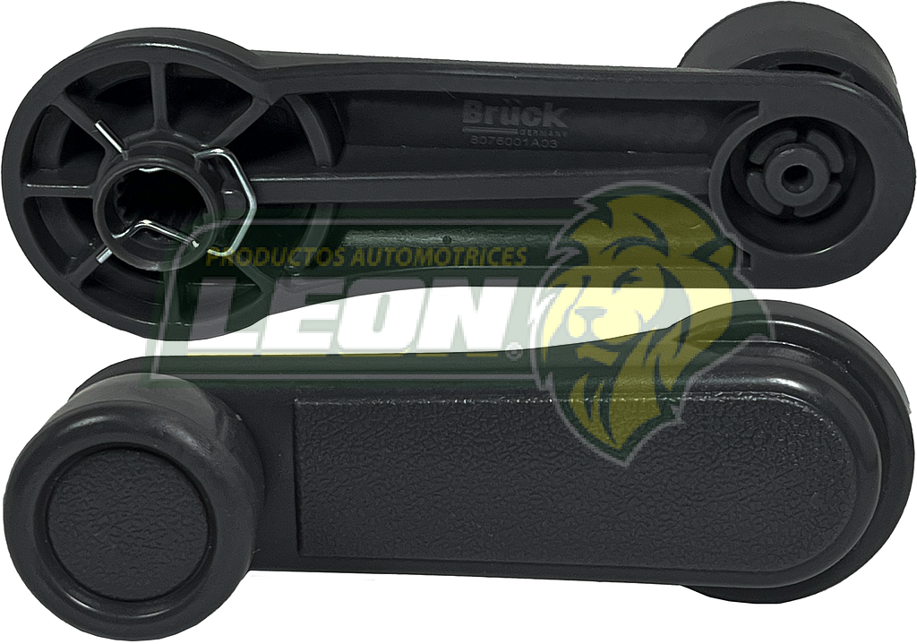 MANIJA ELEVAR NISSAN TSURU III 92-17, D21 94-08, TSURU II 88-91, TSURU I 84-87 1.5L, c/SEGURO ALAMBRE (NEGRA)